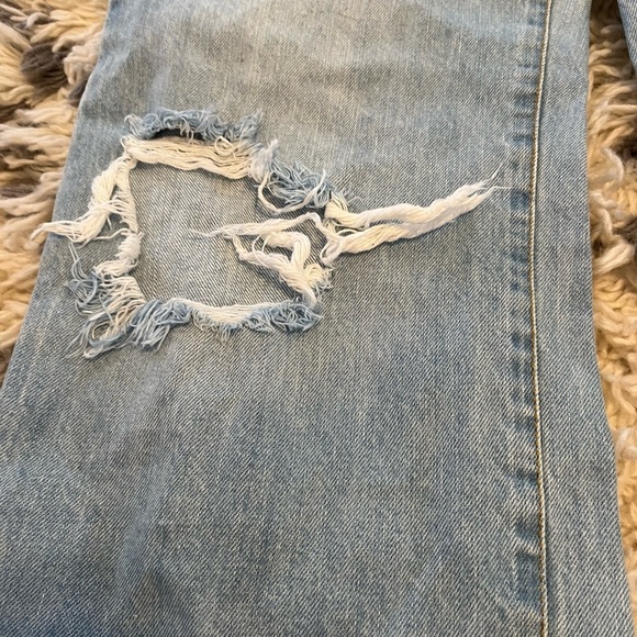 Parker Distressed Denim jeans PJ made in USA size 9 - Picture 3 of 5